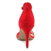 Material Girl Women's Blaire Padded Ankle Strap Square Dress Sandals, Size 9.5