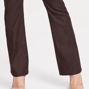 I.N.C. International Concepts Women's Mid-Rise Bootcut Jeans – Chicory Coffee, Size 4