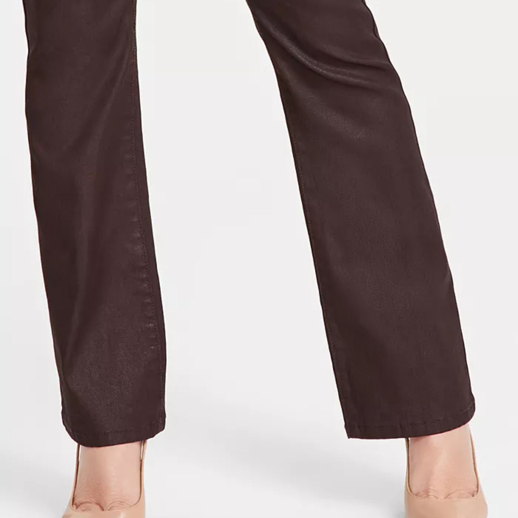 I.N.C. International Concepts Women's Mid-Rise Bootcut Jeans – Chicory Coffee, Size 4