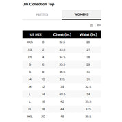 JM Collection Women's Long Sleeve Printed V-Neck Satin Top – Sandshell Combo, XL