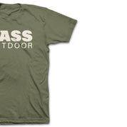 Bass Outdoor Men's Logo Crewneck Short Sleeve T-Shirt Green XL