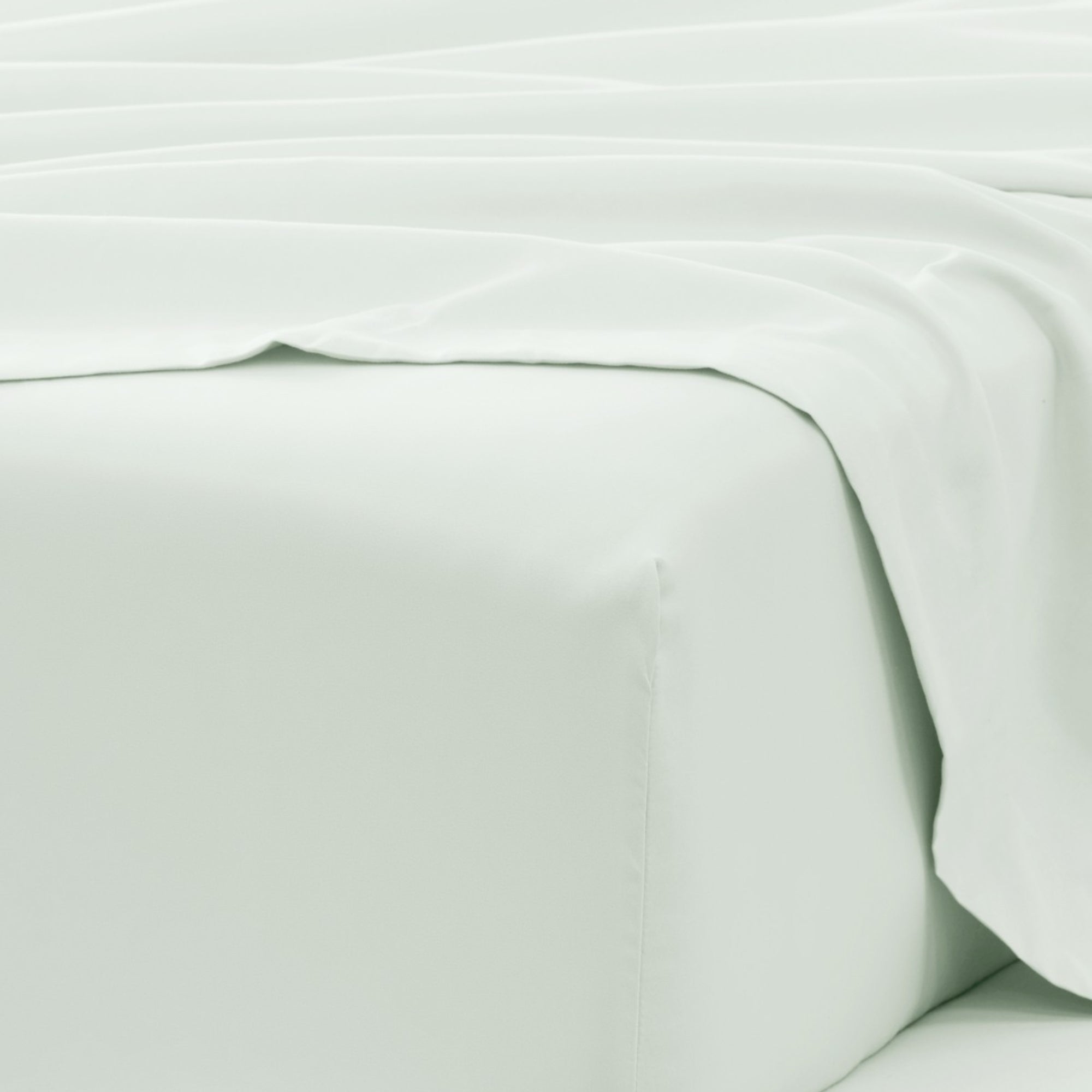 Kaycie Gray Microfiber 4-Pc. Sheet Set, Twin - Light Green
