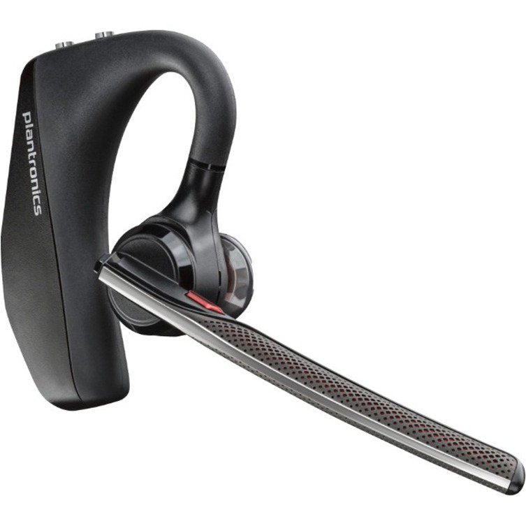 Plantronics by Poly Voyager 5200 UC Wireless Bluetooth Headset with Charging Case – Noise-Canceling, Single-Ear, Voice Control