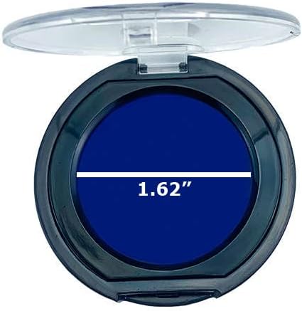 IMARK Fingerprint Pad – Thumbprint Ink Pad for Notary, Security ID & Law Enforcement – 2 Pack (Blue)