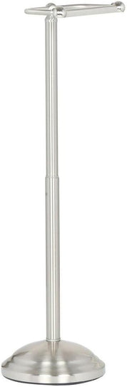 Delta Pivoting Pedestal Toilet Paper Holder – Brushed Nickel – Adjustable 17" to 25" Freestanding Tissue Stand
