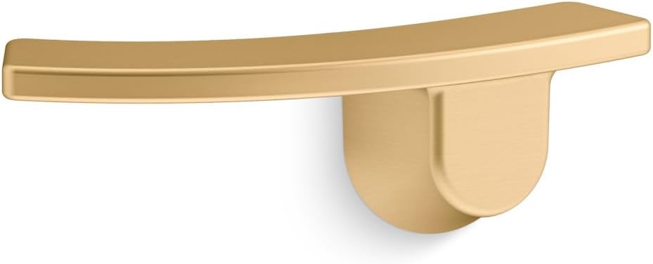 KOHLER K-21261-L Betello Left-hand Trip Lever – Vibrant Brushed Moderne Brass