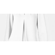 Bar III Women's Inverted-Pleat Blouse – Lily White, Large