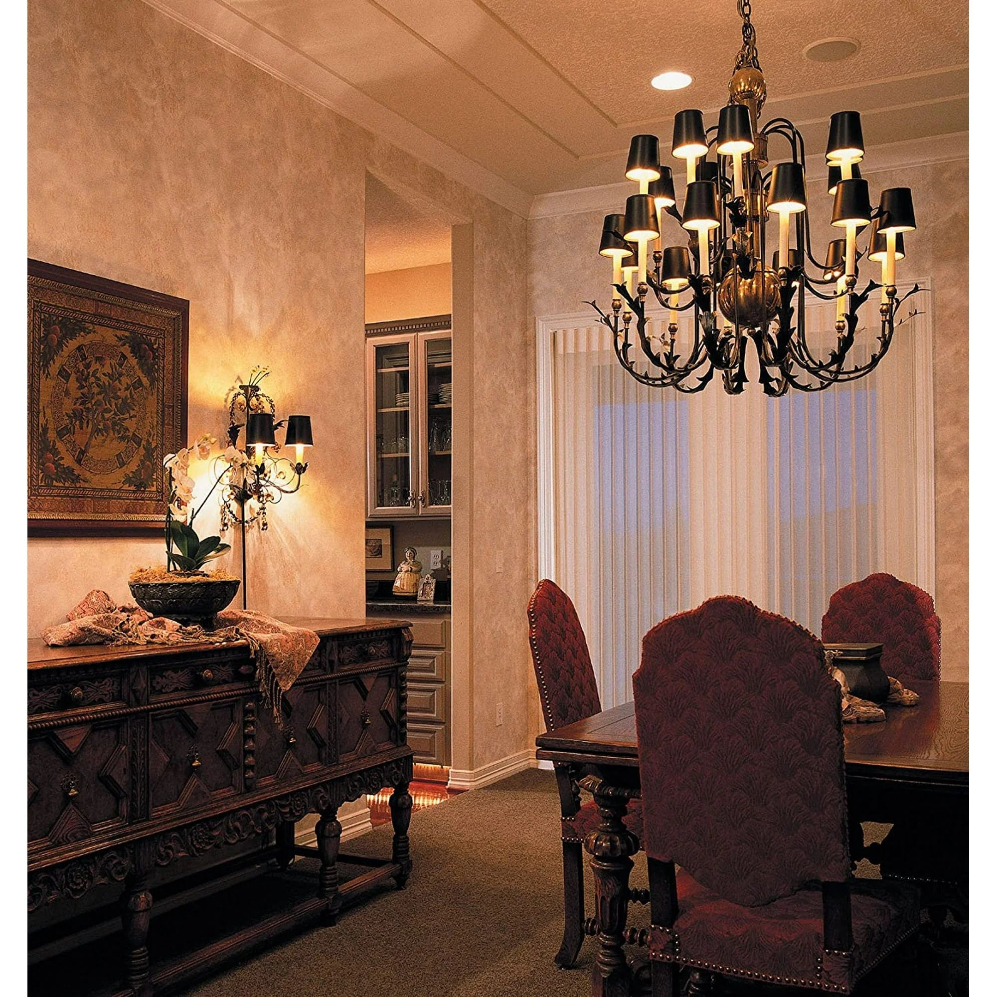 Satco 4.5 Watt B11 LED Light Bulb Candelabra Base 2700K 6-Pack