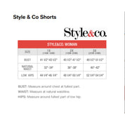 Style & Co Plus Size Cotton Drawstring Pull-on Shorts - Bright White - 3X