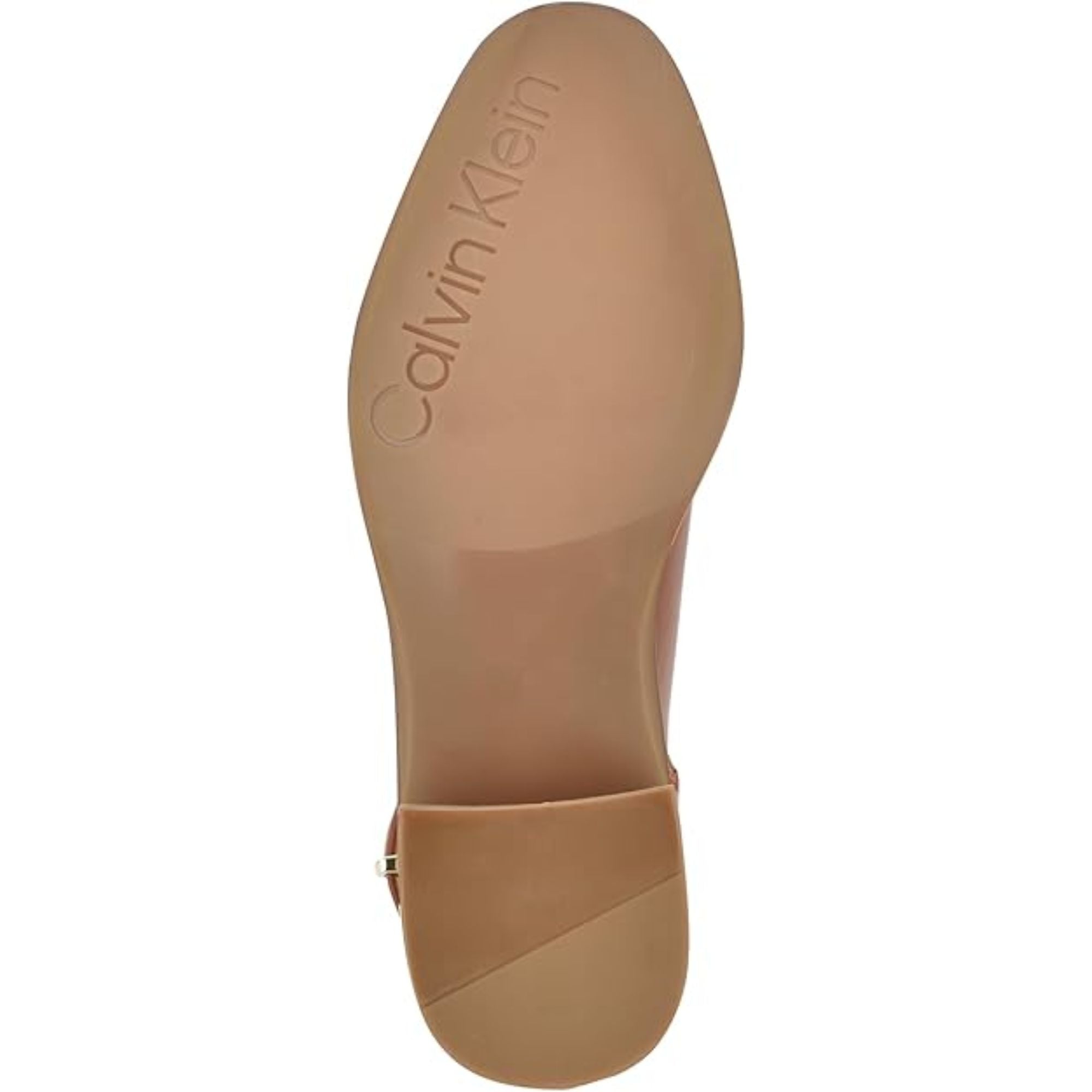 Calvin Klein Jallis 2 Women's Faux Leather Harness Ankle Boots – Brown, Size 8M