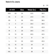 Style & Co Women's Pull-On Jeggings – Creedence, 2XL