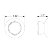 PERHC Collection 1-Watt White Integrated LED Emergency Light