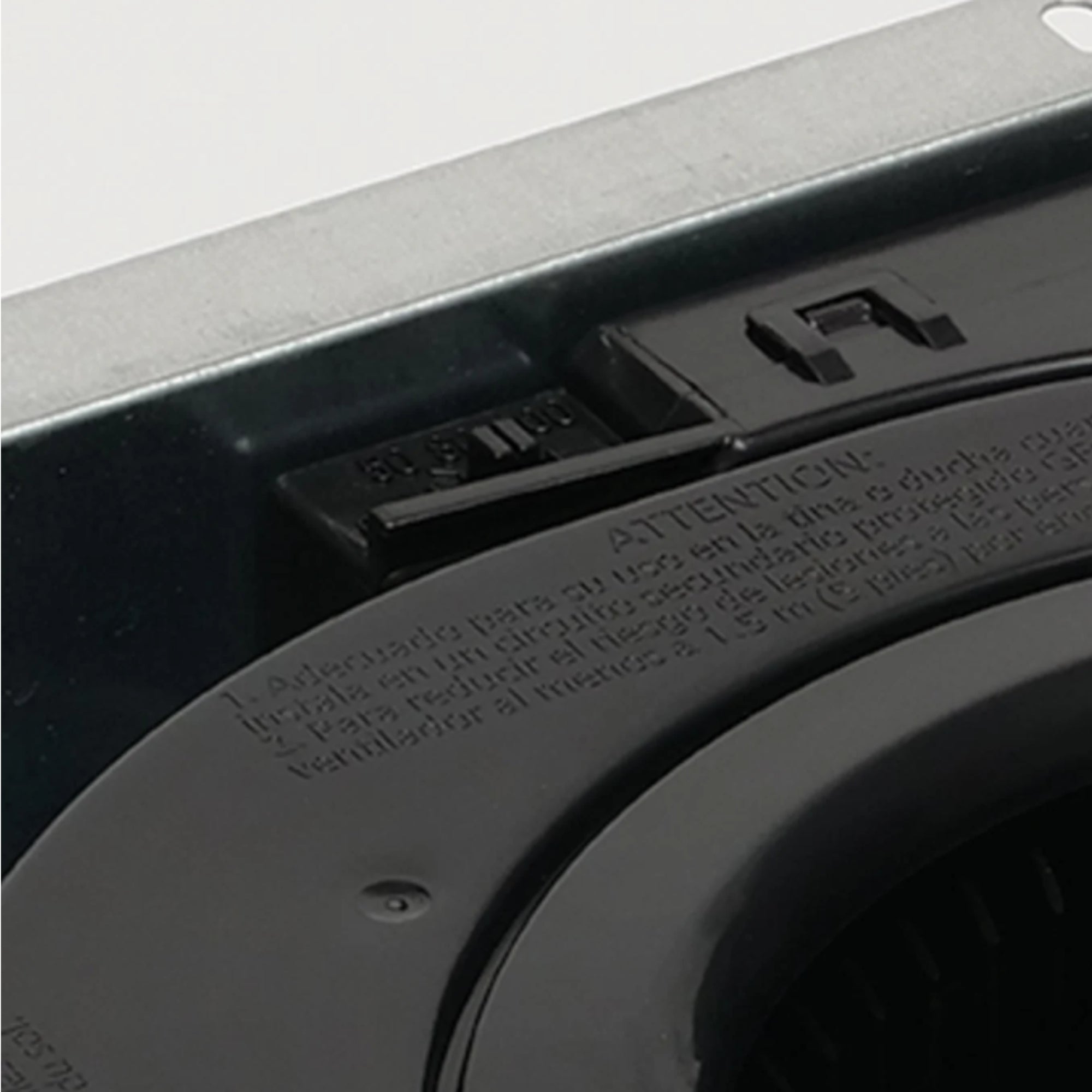 Panasonic WhisperValue Bathroom Exhaust Fan with Dimmable LED Light – Ceiling/Wall Mount – 50/80/100 CFM – Model FV-0510VSL1