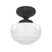 Hunter Saddle Creek Flush Mount Ceiling Light - Noble Bronze