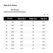 Style & Co Plus Size Floral Dress Bundle – 2-Pack – Size 2X – Pink & Coral Maxi & Sleeveless Styles