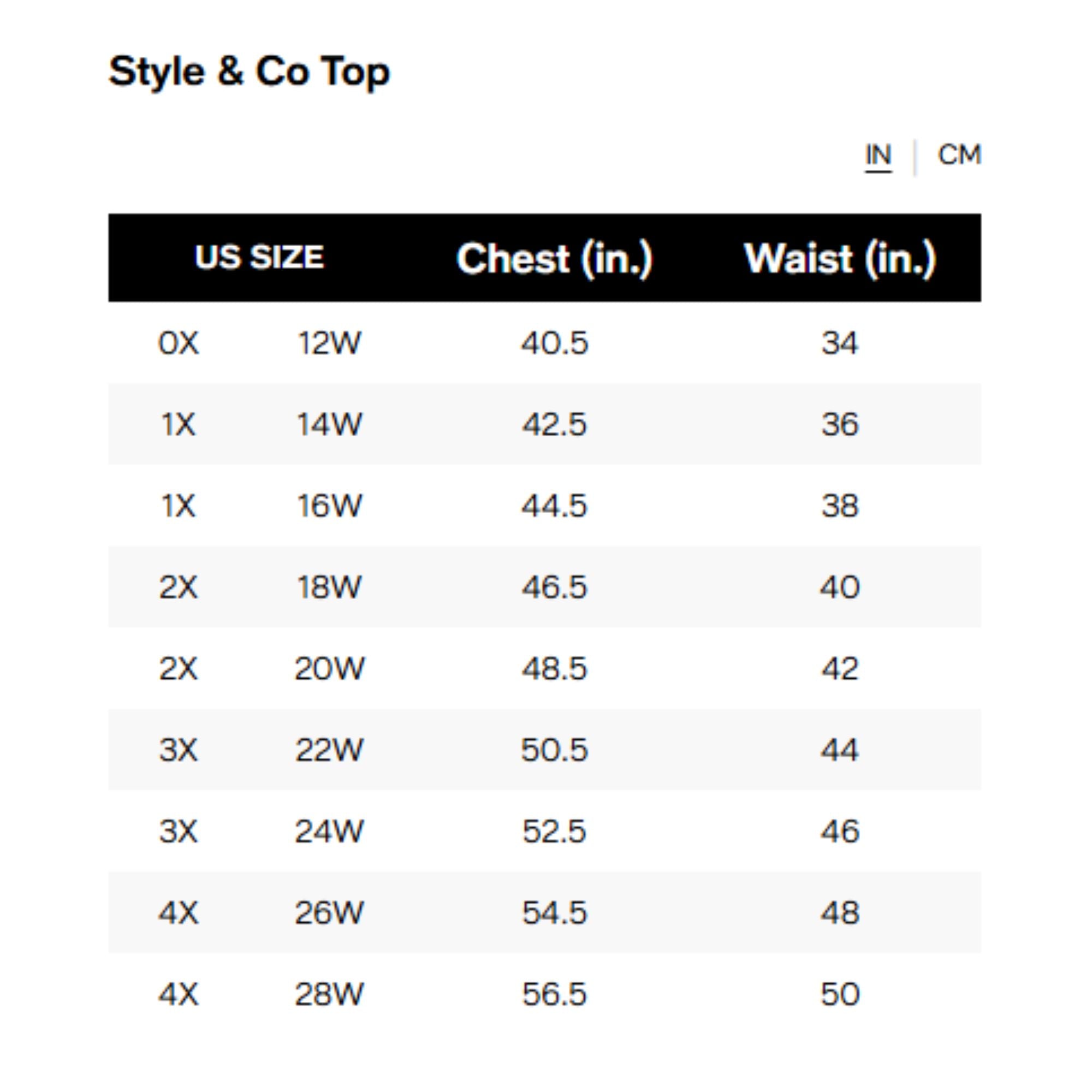 Style & Co Plus Size Woven Split-Neck Top - Shiitake - Size 3X