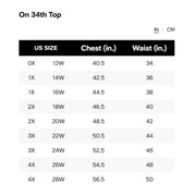 On 34th Women's Short-Sleeve Ribbed T-Shirt - Leprechaun 3X