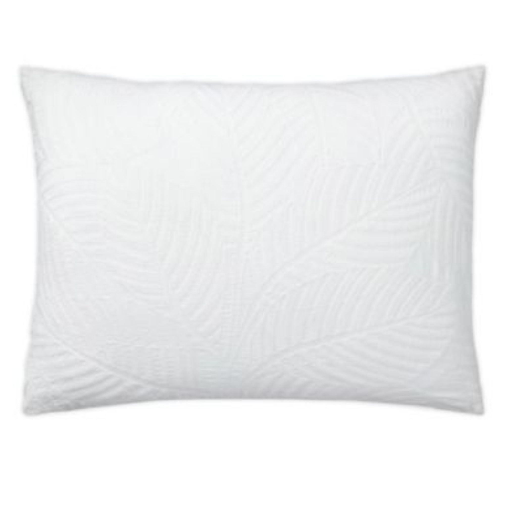 Lauren Ralph Lauren Corrine Leaf Embroidery Decorative Pillow – 15" x 20", White
