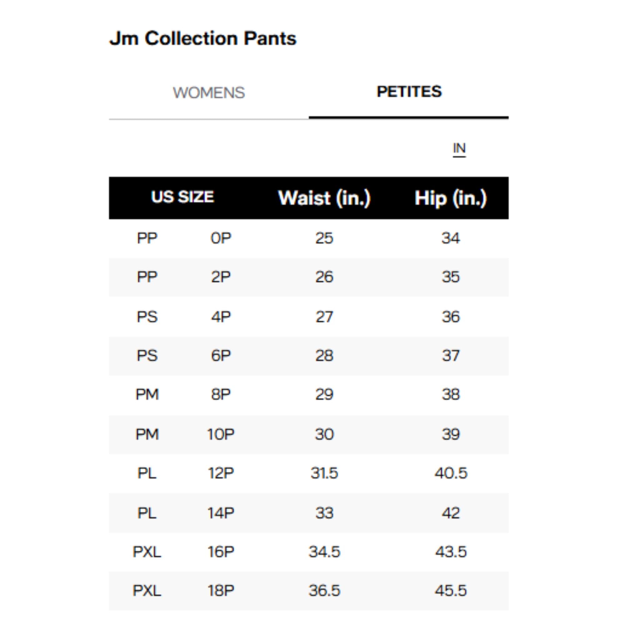 JM Collection Petite Rivet-Detail Capri Pants – Lunar Grey, Petite XS