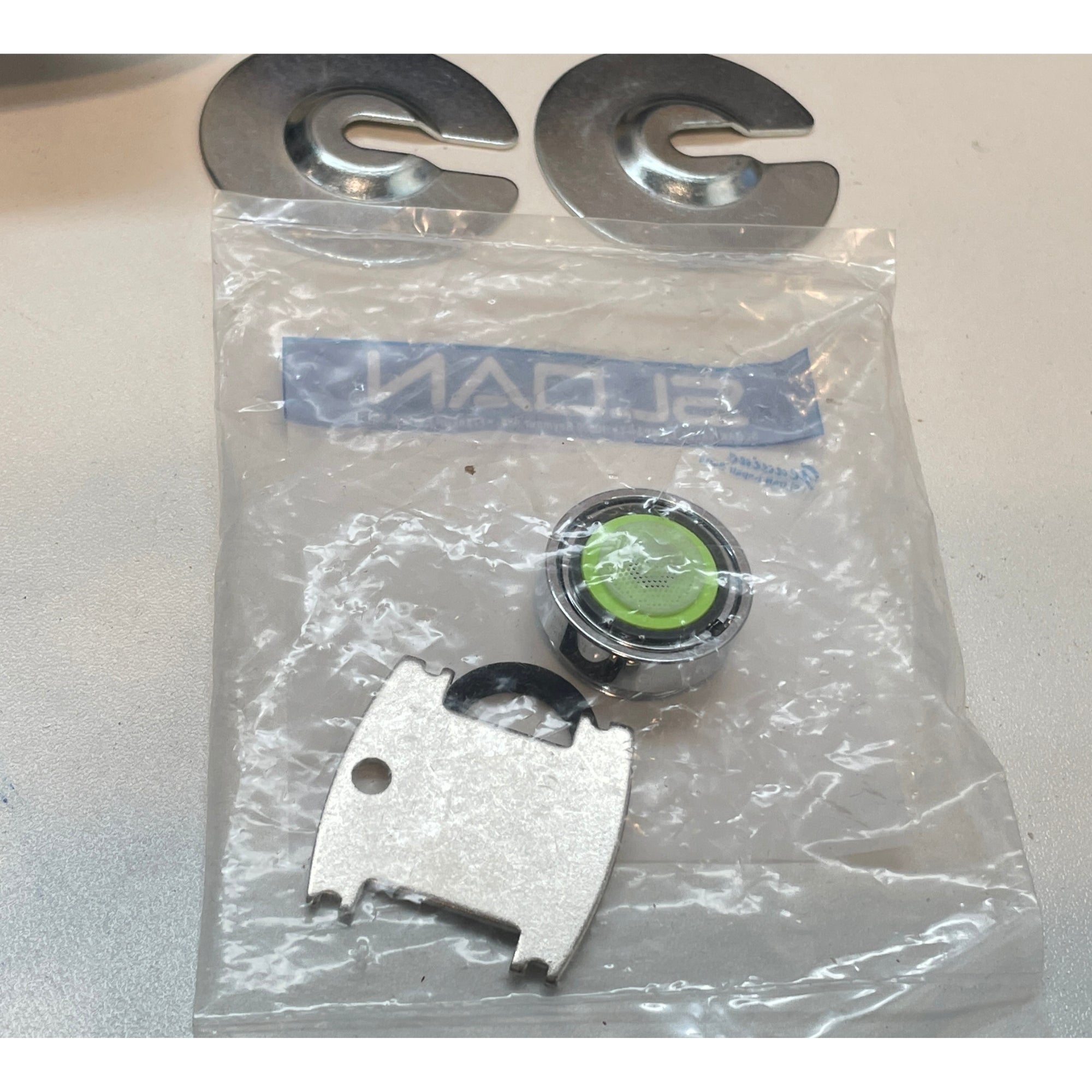 SLOAN EBF-650-BAT-TEE-CP-0.5GPM-MLM-IR-FCT Sensor Faucet – Chrome, 3-Hole Low Arc, Battery Powered