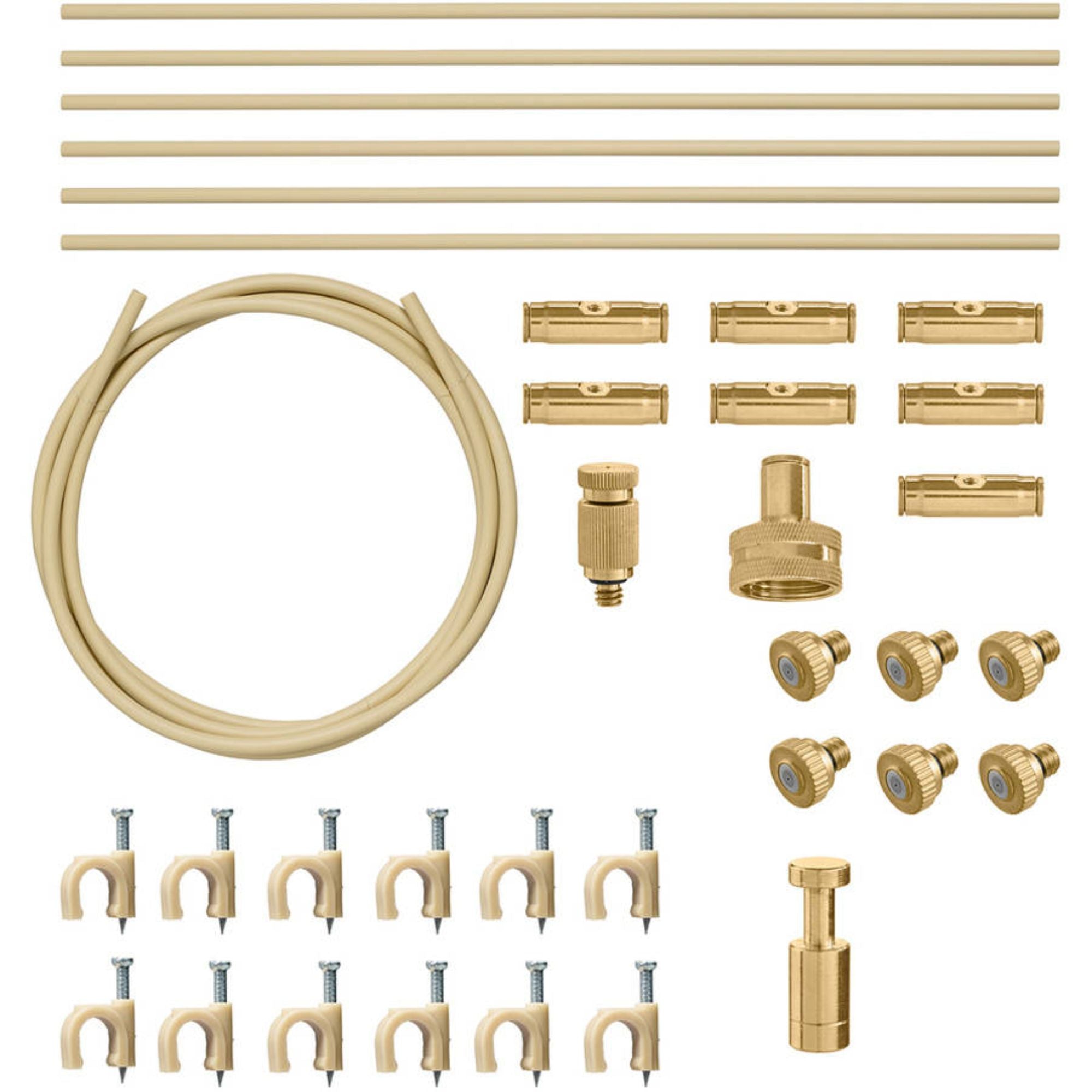 Orbit 12 Ft. Professional Cooling Mist System – Beige