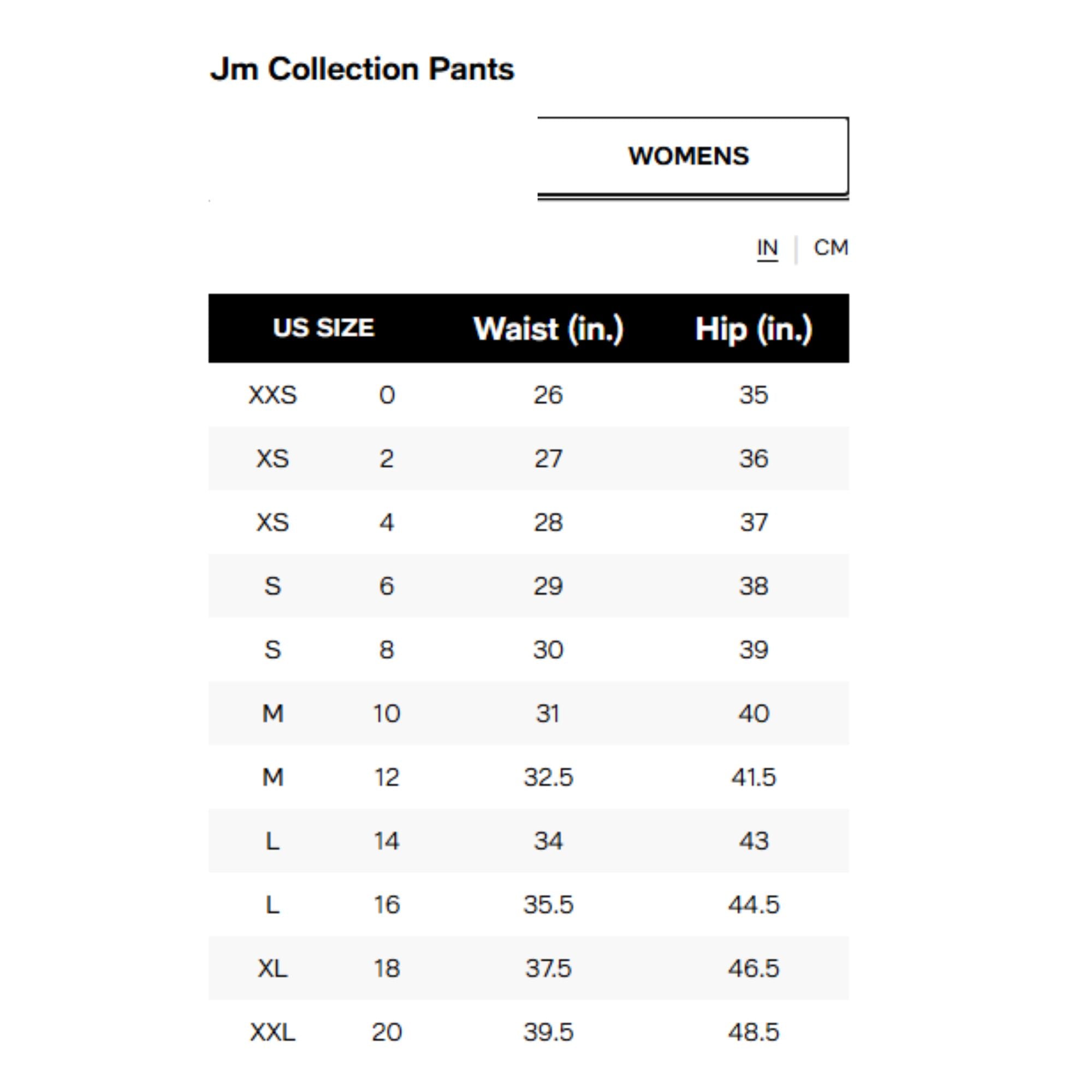 JM Collection Women's Relaxed Pull-on Knit Culottes – Deep Black Medium