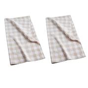 Whim by Martha Stewart Collection Gingham Wash Towel & Bath Towels Pack of 4