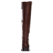 I.N.C. International Concepts Women's Fawne Leather Knee-High Boots – Cognac, Size 9M