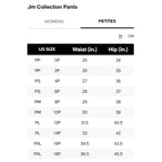 JM Collection Plus Size Tummy Control Pull-On Slim-Leg Pants - Intrepid Blue, 24W Petite