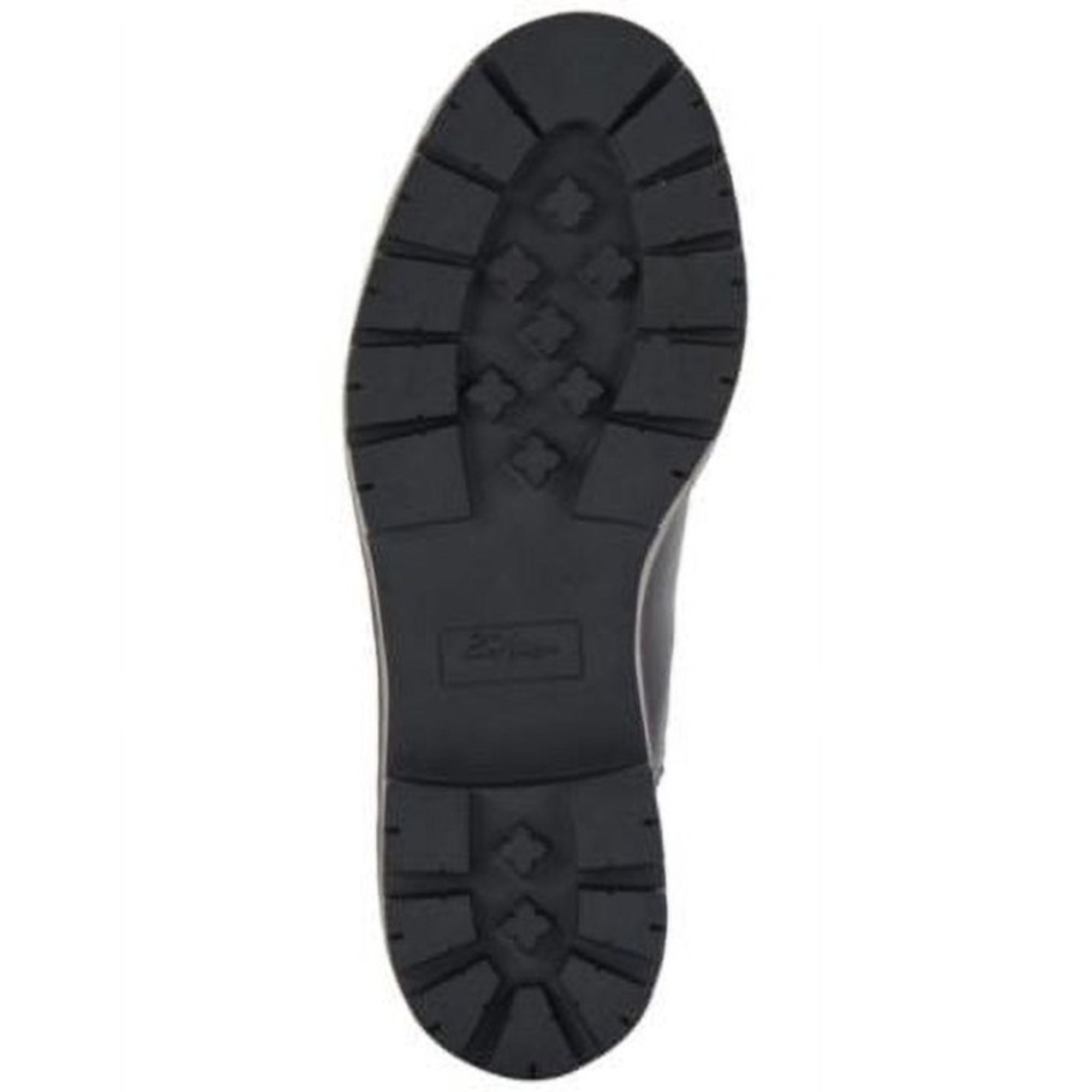 Aqua College Women's Black Side Goring Waterproof Slip Resistant Demi Round Toe Wedge Leather Chelsea – Size 9.5M