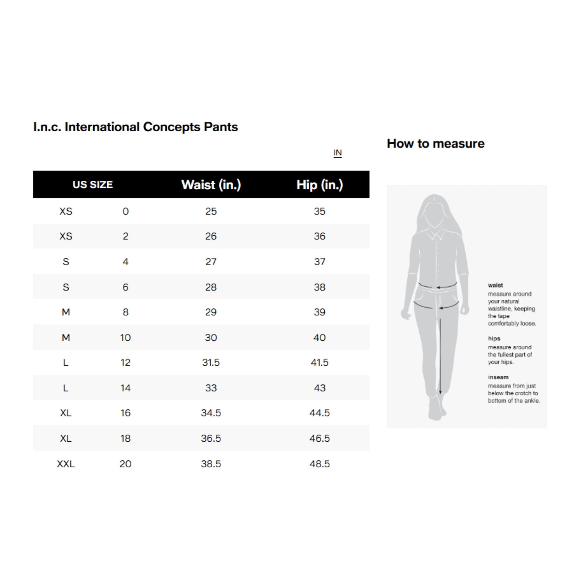 I.N.C. International Concepts Petite Faux-Leather Straight-Leg Pants – Deep Black, Size 14P