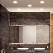 Canless Recessed Light (x7) Elite 6" LED DuoBright 3-Level Lumen Adjustable CCT