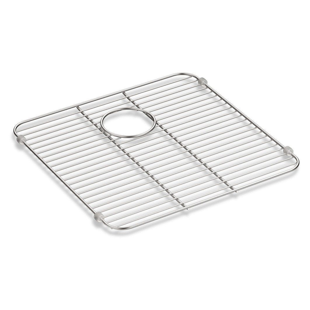 KOHLER K-5184 Iron/Tones Stainless Steel Sink Rack – 12-7/8" x 14-11/16