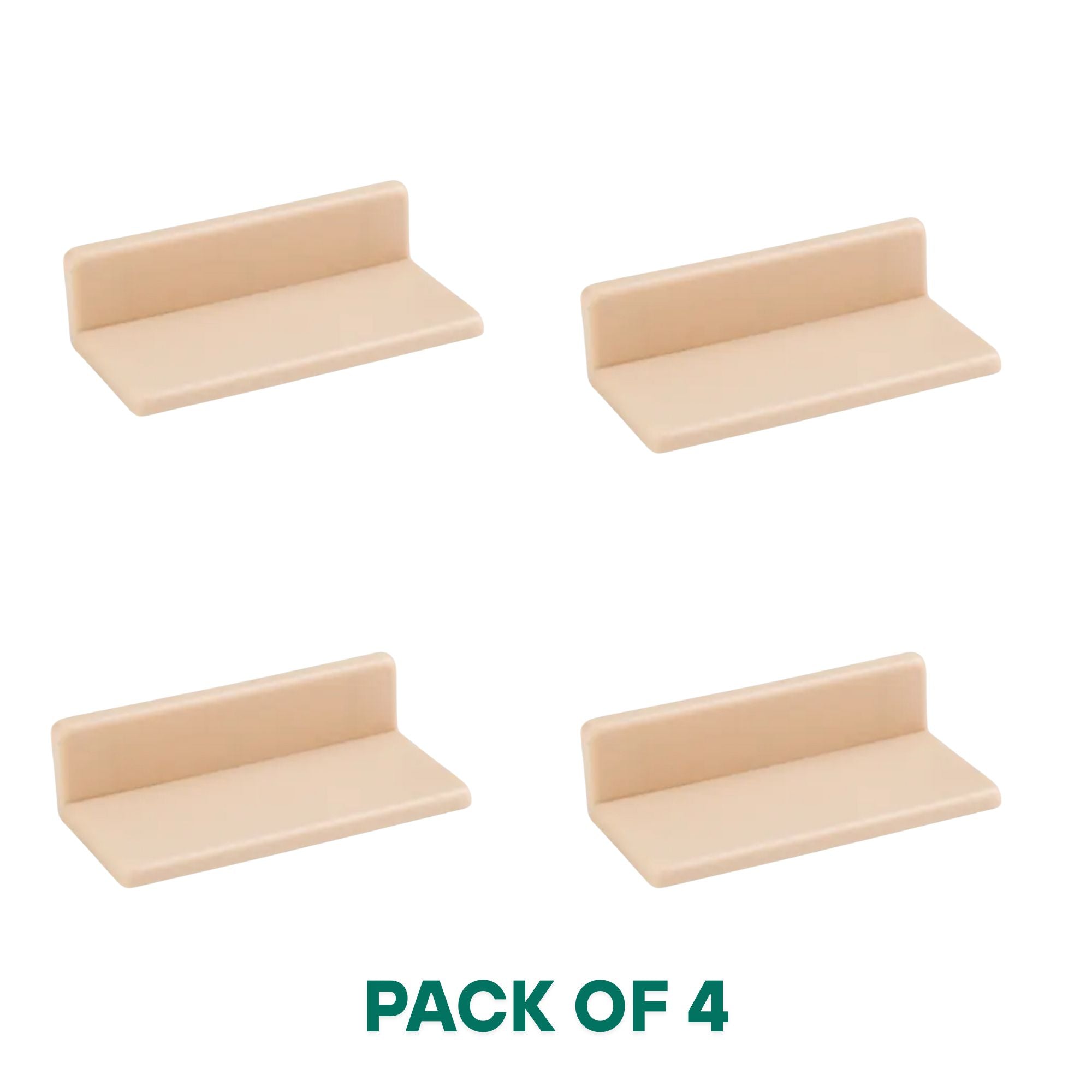 Hardware Resources 90-Degree Drawer Adjustment Bracket Cover - Beige