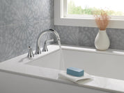 T2733 Kayra Deck Mounted Roman Tub Filler, 2-Handle, Champagne Bronze – Water-Saving Brass Faucet