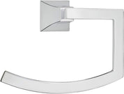 Vilamonte 6-5/8 in. Wall Mounted Towel Ring in Chrome