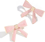 Bow Earrings for Women – Cute Ribbon Stud Coquette Earrings by Sea Dry