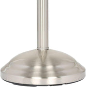 Delta Pivoting Pedestal Toilet Paper Holder – Brushed Nickel – Adjustable 17" to 25" Freestanding Tissue Stand