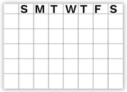 Undated Monthly Planner (Large, 1 Pack), Brown – Non-Dated Organizer for Adults