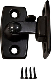 1.75" Heavy Forged Solid Brass Door Latch – Right Angle Latch Buckle for Doors & Windows – Oil Rubbed Bronze – 1 Pack – Made in Taiwan