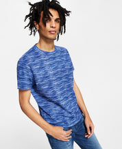 Inc International Concepts Men's Streaked Shirt, Blue - XL