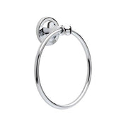 Silverton Towel Ring in Polished Chrome, Zinc Die Cast
