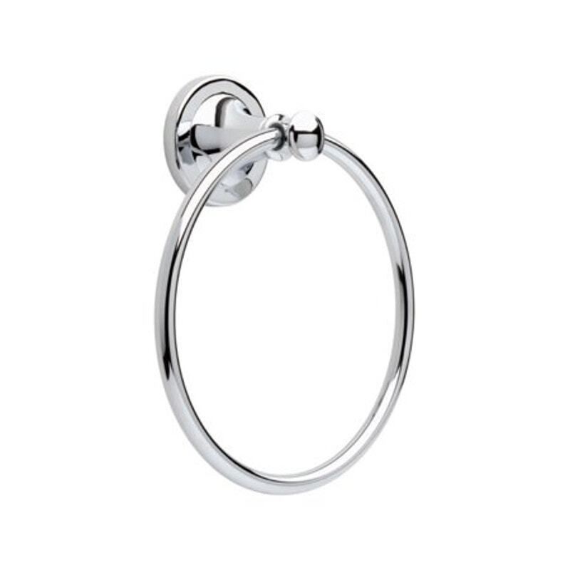 Silverton Towel Ring in Polished Chrome, Zinc Die Cast