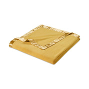 Martha Stewart Luxury Soft Fleece Blanket - Harvest Gold
