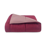 Martha Stewart Down Alternative Reversible Comforter – Full/Queen – Burgundy – NWT
