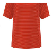 PGA Tour Men's Feeder Stripe Golf Polo Shirt Orange
