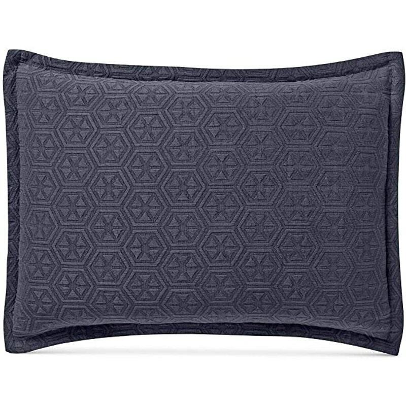 Lucky Brand King Pillow Medallion Matelasse - Size 22W x 38L