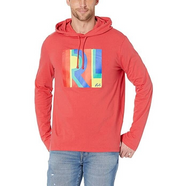 Polo RALPH LAUREN Men's Rainbow Jersey Long Sleeve Hoodie 2XL