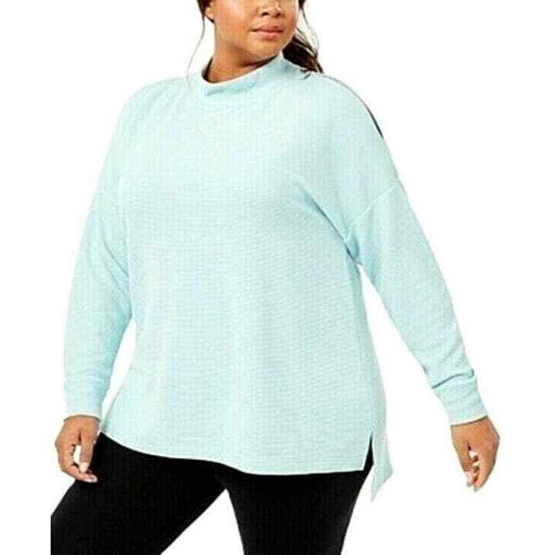 Ideology Women's Cold-Shoulder Vented Top - Size 3X