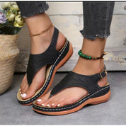 Women's Wedge Flip Flop Non-slip Beach Sandals Size 9